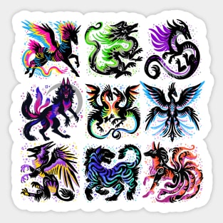 Mythical Pride Creatures Collection Sticker